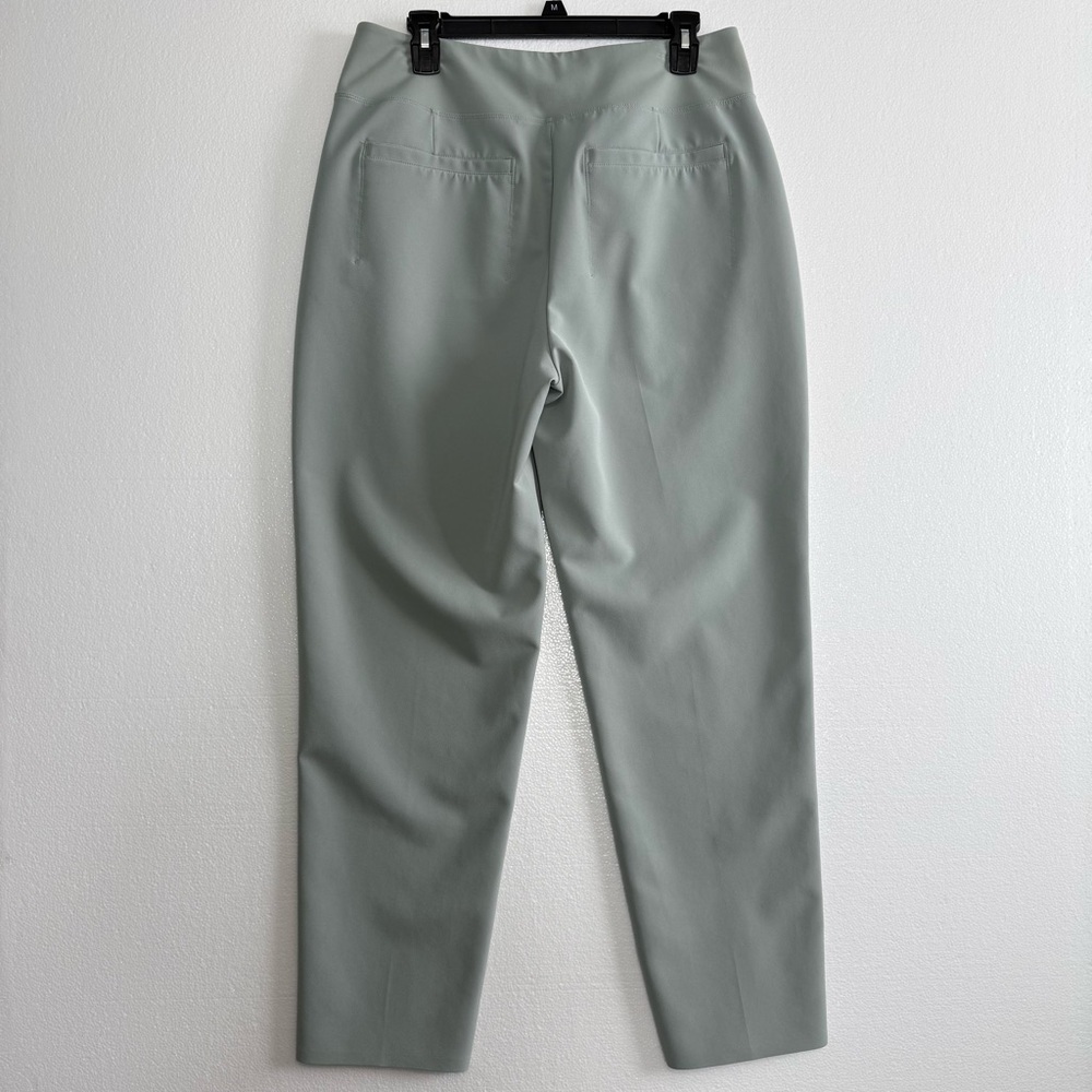 Athleta Endless High Rise Pants Women 12 T Work Travel Ankle Length Vera Green - Picture 4 of 15